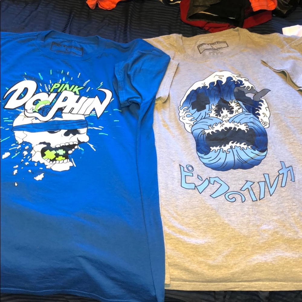 Pink Dolphin T shirts